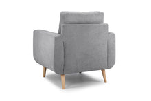 Load image into Gallery viewer, Aurora Sofa -  Grey Fabric - Available in Corner, 3+2 &amp; Armcahir
