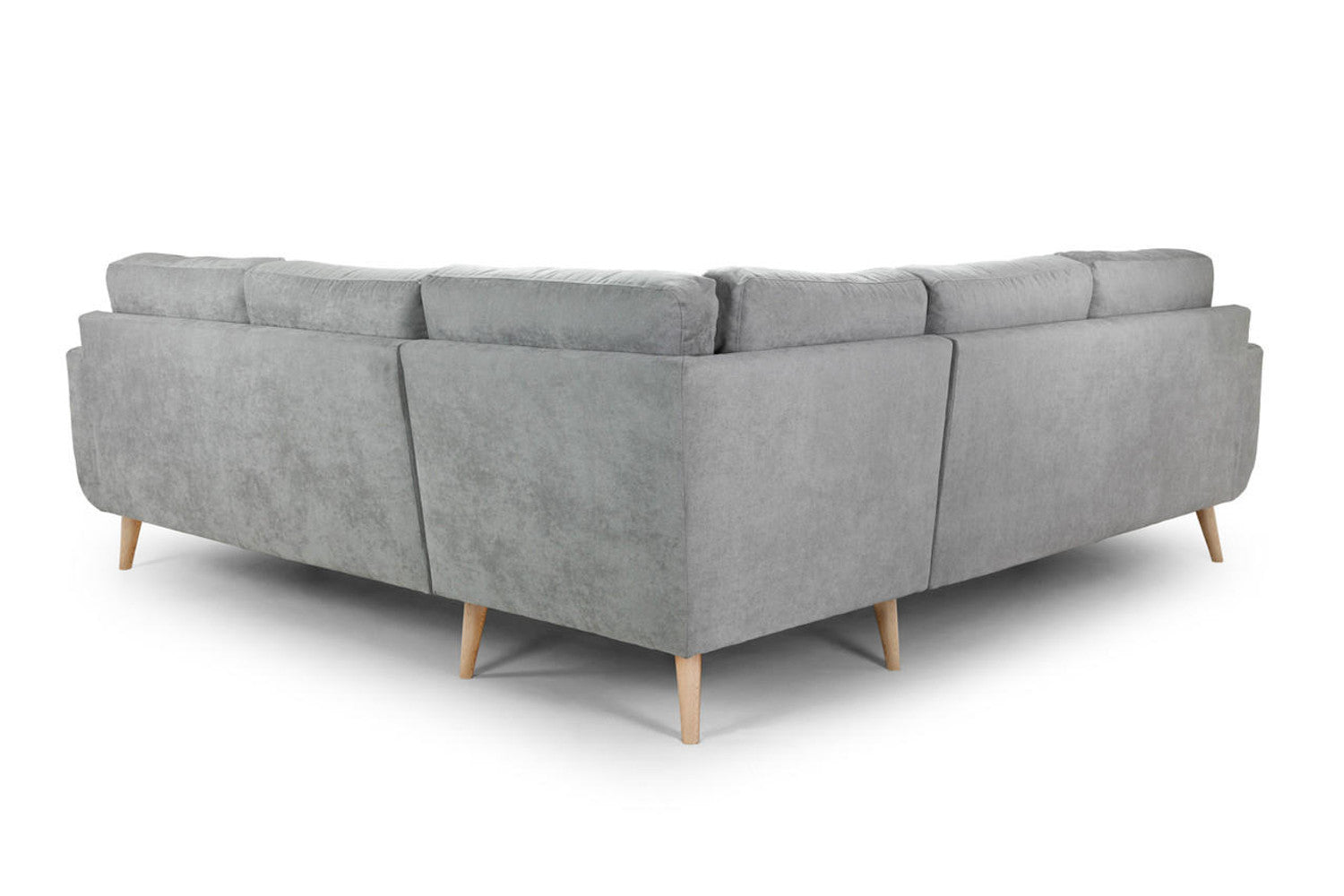 Aurora Sofa -  Grey Fabric - Available in Corner, 3+2 & Armcahir