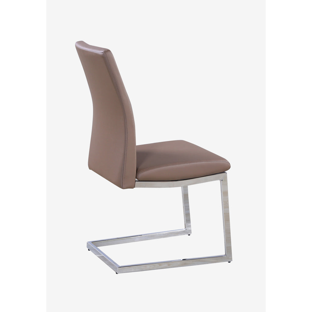 Skylar Extending Dining Table High Gloss Cappuccino