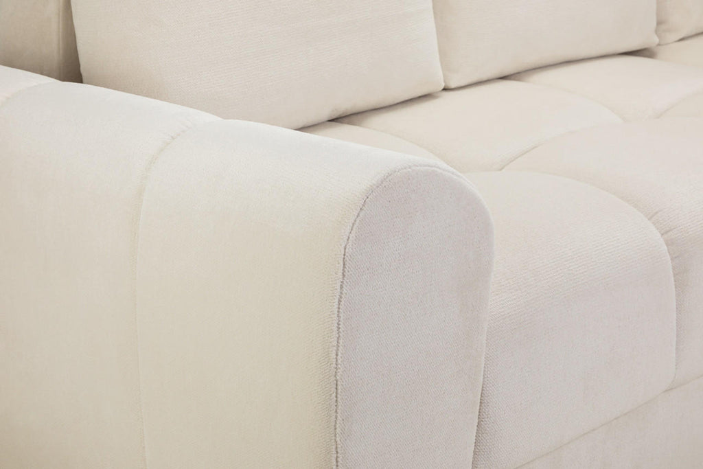 Azzuro SofaBed - Colours Grey or Mocha or Cream - Available in Universal Corner