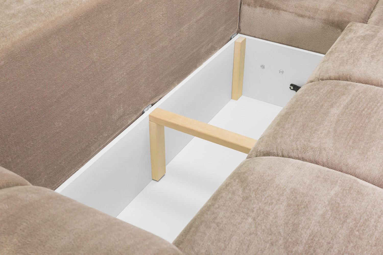 Azzuro SofaBed - Colours Grey or Mocha or Cream - Available in Universal Corner