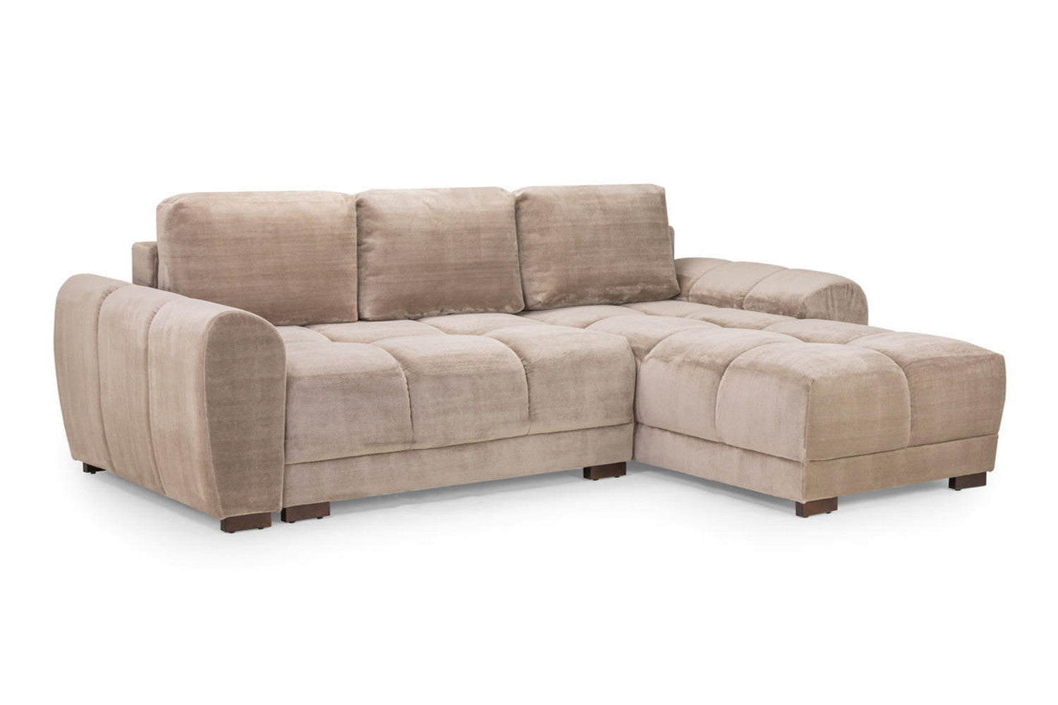 Azzuro SofaBed - Colours Grey or Mocha or Cream - Available in Universal Corner
