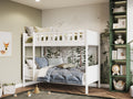 Beaumont Wooden Bunk Bed Single - Available in Grey or White