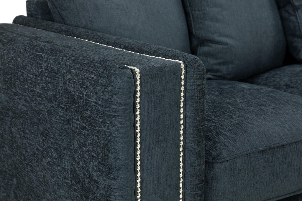 Bentley Sofa - Plush Charcoal - Available in a Large Corner & 3+2 Set