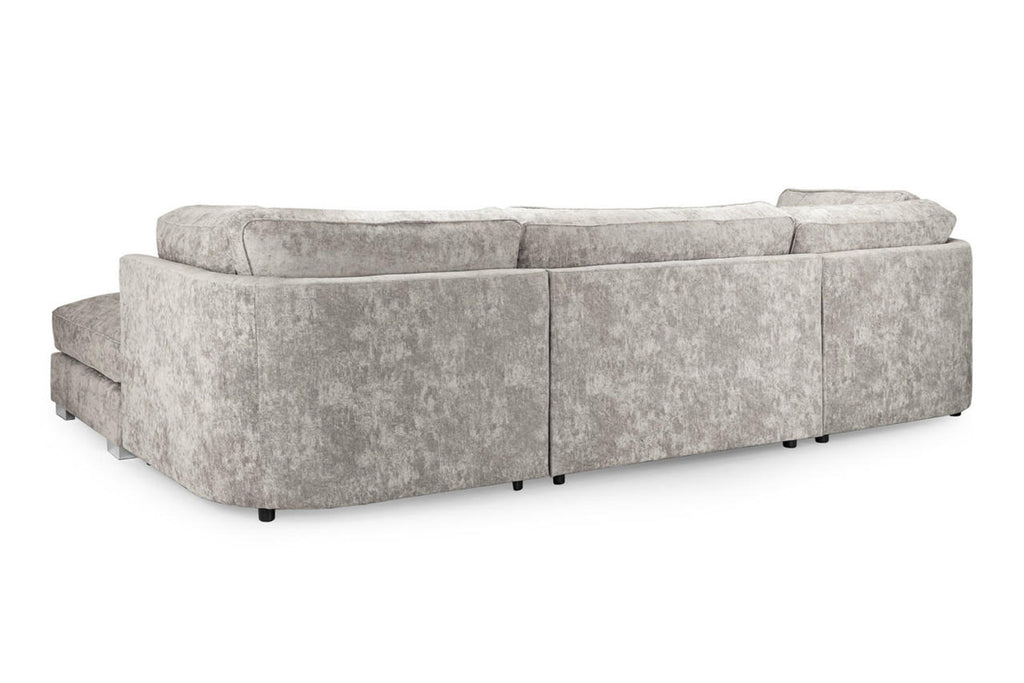 Bishop Large Corner Sofa - Available Truffle or Platinum - Scatterback or Full Back
