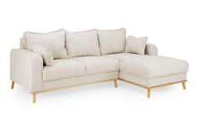 Load image into Gallery viewer, Briar Corner Sofa - Available Biege, Grey, Pink or Blue - Left Hand &amp; Right Hand Facing Options
