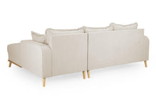 Load image into Gallery viewer, Briar Corner Sofa - Available Biege, Grey, Pink or Blue - Left Hand &amp; Right Hand Facing Options
