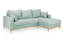 Load image into Gallery viewer, Briar Corner Sofa - Available Biege, Grey, Pink or Blue - Left Hand &amp; Right Hand Facing Options
