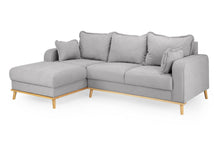 Load image into Gallery viewer, Briar Corner Sofa - Available Biege, Grey, Pink or Blue - Left Hand &amp; Right Hand Facing Options
