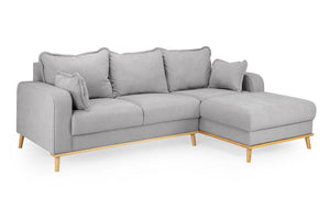 Briar Corner Sofa - Available Biege, Grey, Pink or Blue - Left Hand & Right Hand Facing Options