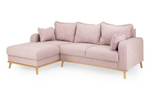 Load image into Gallery viewer, Briar Corner Sofa - Available Biege, Grey, Pink or Blue - Left Hand &amp; Right Hand Facing Options
