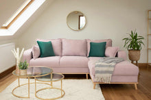 Load image into Gallery viewer, Briar Corner Sofa - Available Biege, Grey, Pink or Blue - Left Hand &amp; Right Hand Facing Options
