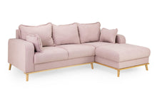 Load image into Gallery viewer, Briar Corner Sofa - Available Biege, Grey, Pink or Blue - Left Hand &amp; Right Hand Facing Options
