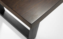 Load image into Gallery viewer, Brooklyn Dining Table - Dark Oak - 98cm D x 180cm W x 76cm H
