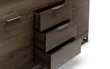 Load image into Gallery viewer, Brooklyn Sideboard - Dark Oak or Oak - 45cm D x 150cm W x 76cm H
