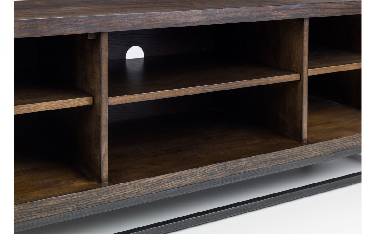 Brooklyn TV Unit - Dark Oak or Oak - 45cm D x 135cm W x 51cm H