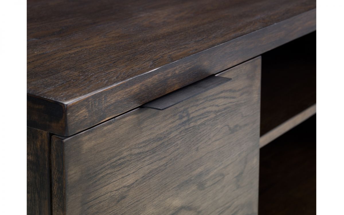 Brooklyn TV Unit - Dark Oak or Oak - 45cm D x 135cm W x 51cm H