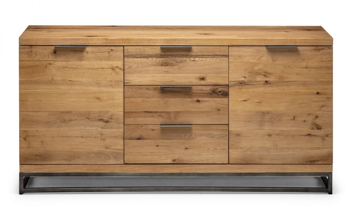 Brooklyn Sideboard - Dark Oak or Oak - 45cm D x 150cm W x 76cm H