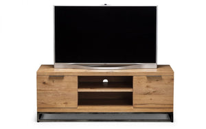 Brooklyn TV Unit - Dark Oak or Oak - 45cm D x 135cm W x 51cm H