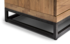 Brooklyn TV Unit - Dark Oak or Oak - 45cm D x 135cm W x 51cm H