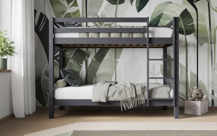 Callisto Bunk Bed Frame - Available in White or Grey