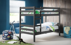 Kids Camden Bunk Bed - Dove Grey, Anthracite or Surf White - Optional Mattress