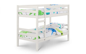 Kids Camden Bunk Bed - Dove Grey, Anthracite or Surf White - Optional Mattress