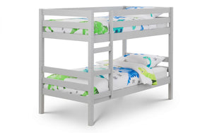 Kids Camden Bunk Bed - Dove Grey, Anthracite or Surf White - Optional Mattress