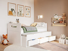 Load image into Gallery viewer, Captain Cool Guest Bed - White
