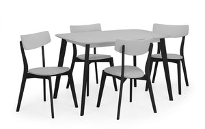 Casa Rectangular Dining Table (120 x 80cm) - Available in Grey/Black or White