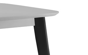 Casa Rectangular Dining Table (120 x 80cm) - Available in Grey/Black or White