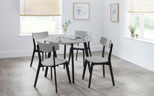 Load image into Gallery viewer, Casa Round Dining Table (100W x 100D x 75Hcm) - Available in Grey/Black or White
