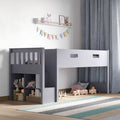 Charlie Mid Sleeper Cabin Bed - Grey