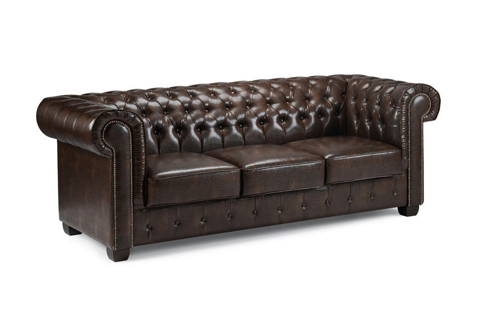Chesterfield Sofa - Available in Corner or 3+2 - Colour options Oxblood Red, Black or Antique Brown