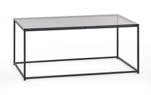 Load image into Gallery viewer, Chicago Rectangular Coffee Table - Smoked Glass - 60cm D x 110cm W x 45cm H
