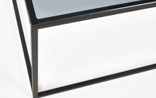 Load image into Gallery viewer, Chicago Rectangular Coffee Table - Smoked Glass - 60cm D x 110cm W x 45cm H
