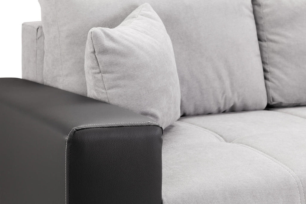 Cimiiano SofaBed - Colours Grey or Black & Grey - Available in LHF/RHF Corner