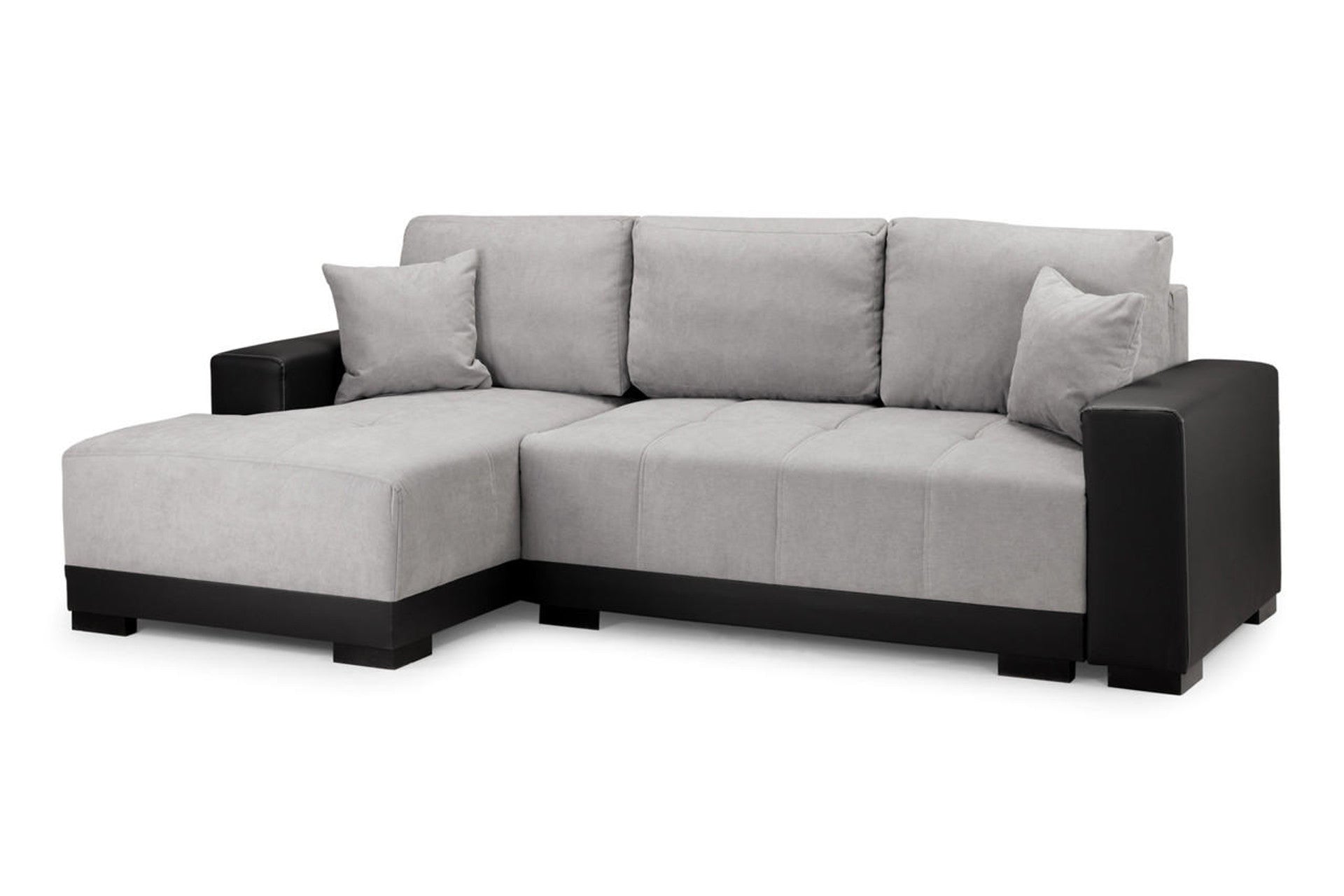 Cimiiano SofaBed - Colours Grey or Black & Grey - Available in LHF/RHF Corner