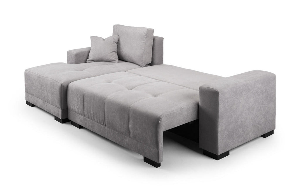 Cimiiano SofaBed - Colours Grey or Black & Grey - Available in LHF/RHF Corner