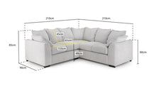 Load image into Gallery viewer, Colbee Large Sofa - Available in Grey, Blue, Natural or Teal
