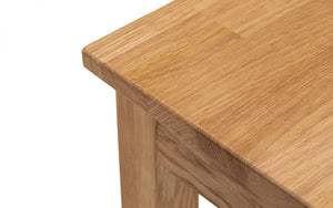 Coxmoor Console Table 90cm -  Available in Oak or Ivory & Oak