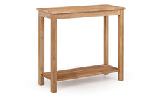 Load image into Gallery viewer, Coxmoor Console Table 90cm -  Available in Oak or Ivory &amp; Oak
