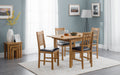 Coxmoor Extending Dining Set (80cm - 120cm W) x 80cm D x  x 75cm H - Available in Oak - Seating Option