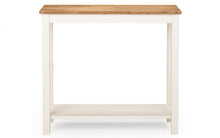 Load image into Gallery viewer, Coxmoor Console Table 90cm -  Available in Oak or Ivory &amp; Oak
