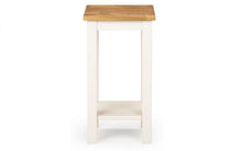 Load image into Gallery viewer, Coxmoor Tall Narrow Side Table - Available in Oak or Ivory &amp; Oak
