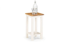 Load image into Gallery viewer, Coxmoor Tall Narrow Side Table - Available in Oak or Ivory &amp; Oak
