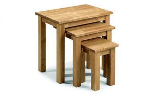 Coxmoor Next Of Tables - Available in Oak or Ivory & Oak