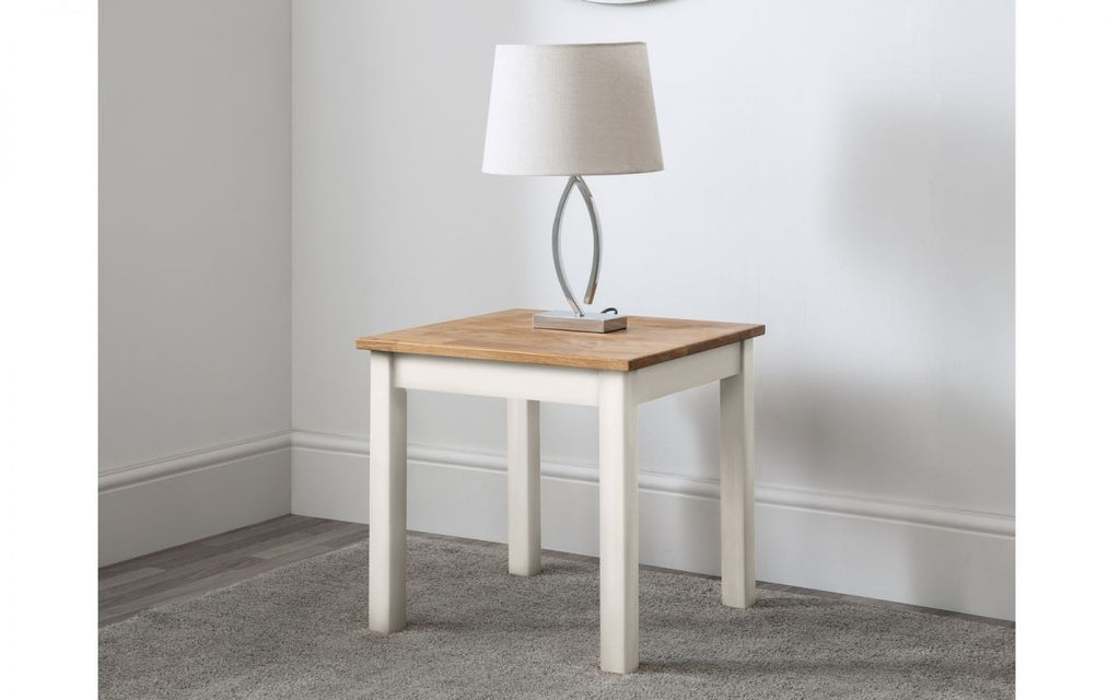 Coxmoor Side Table - Available in Oak or Ivory & Oak