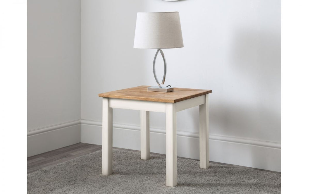 Coxmoor Side Table - Available in Oak or Ivory & Oak