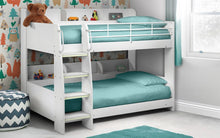 Load image into Gallery viewer, Kids Domino Bunk - Charcoal &amp; White, Anthracite, All White or Sonoma Oak - Optional Mattress
